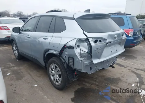 2025 Toyota Corolla Cross L from USA, damaged, VIN 7MUAAAAG2SV138826